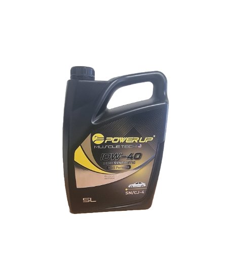 POWER UP SAE 10W-40 MUSCLE TECH SEMI SYN SN CJ-4